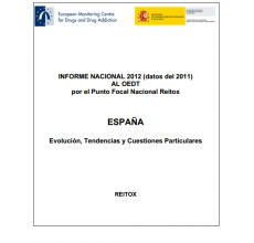 Informe Anual 2012 del punto focal REITOX España (EDADES)